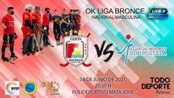 20:30 OK Bronce – 2ª Fase – Telecable HC vs CH Compostela