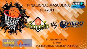 Directo – 1ª Nacional Masculina – CB Pumarin VS Liberbank Oviedo