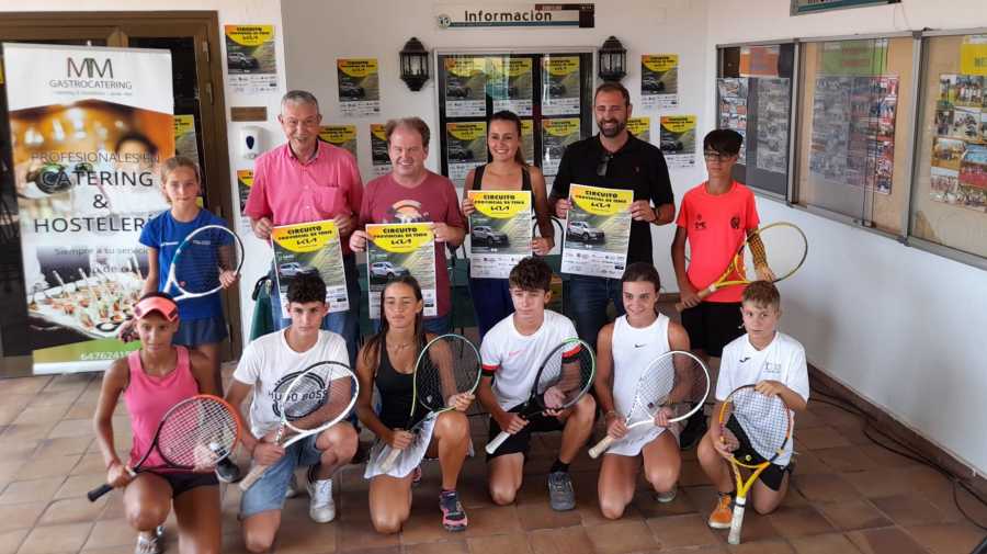 La Diputación de Castellón presenta la 39ª edición del Circuito Provincial de Tenis con la participación de 8 clubes